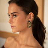 Pendientes Arens Negro